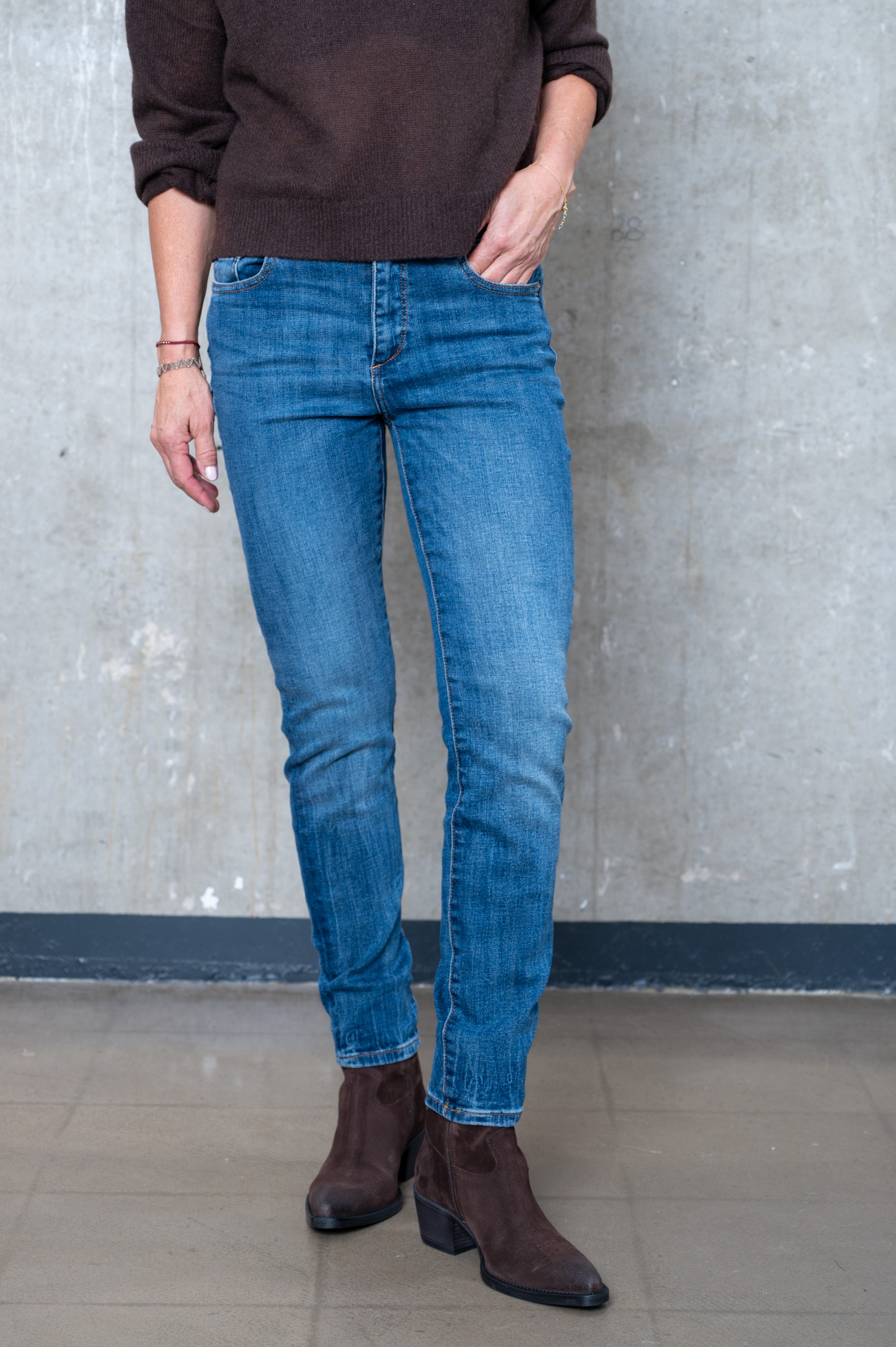 Skinny Jeans DL1961 blau