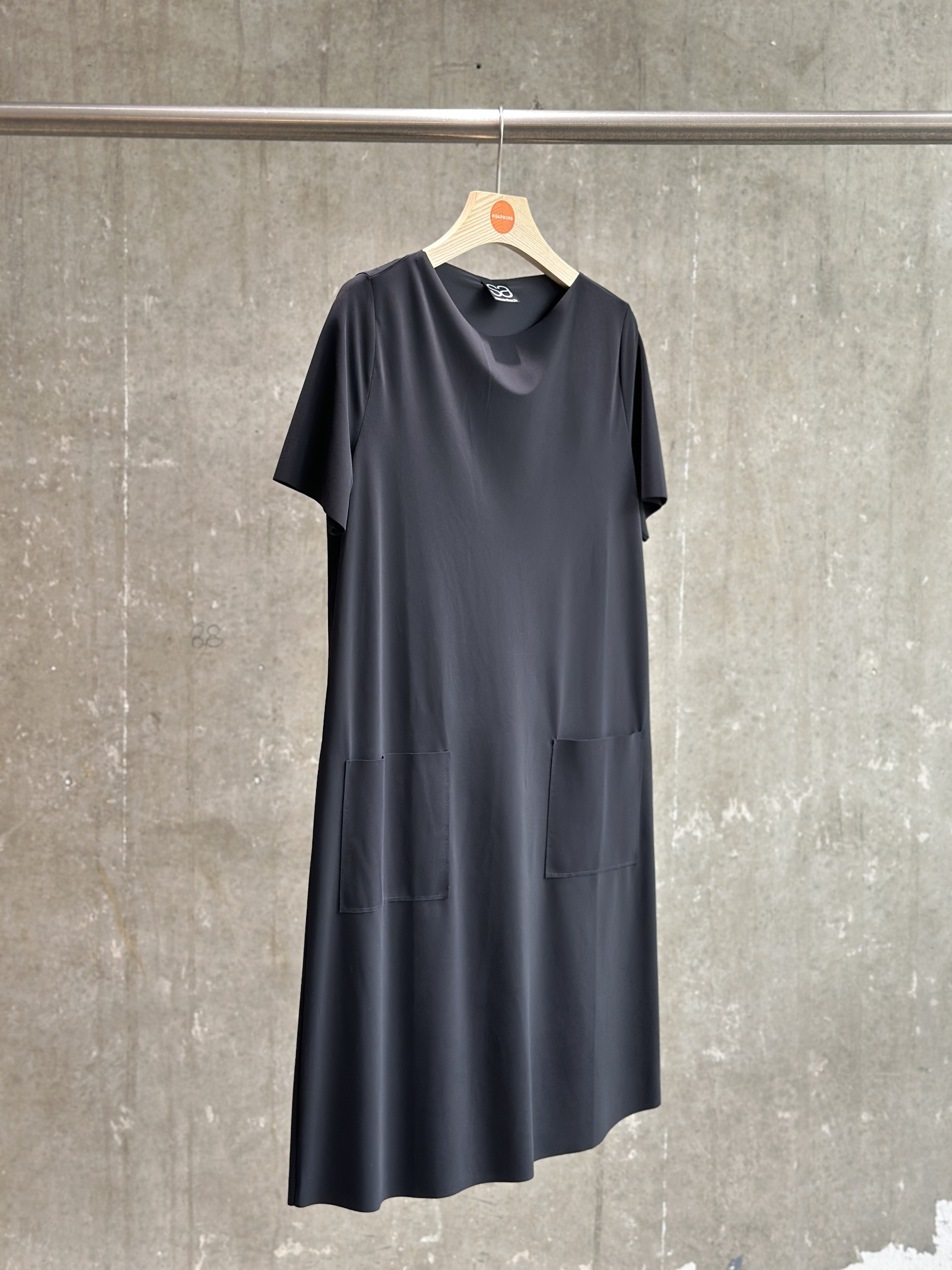 Sassenbach_Style Kleid DEBBIE nightblue & schwarz