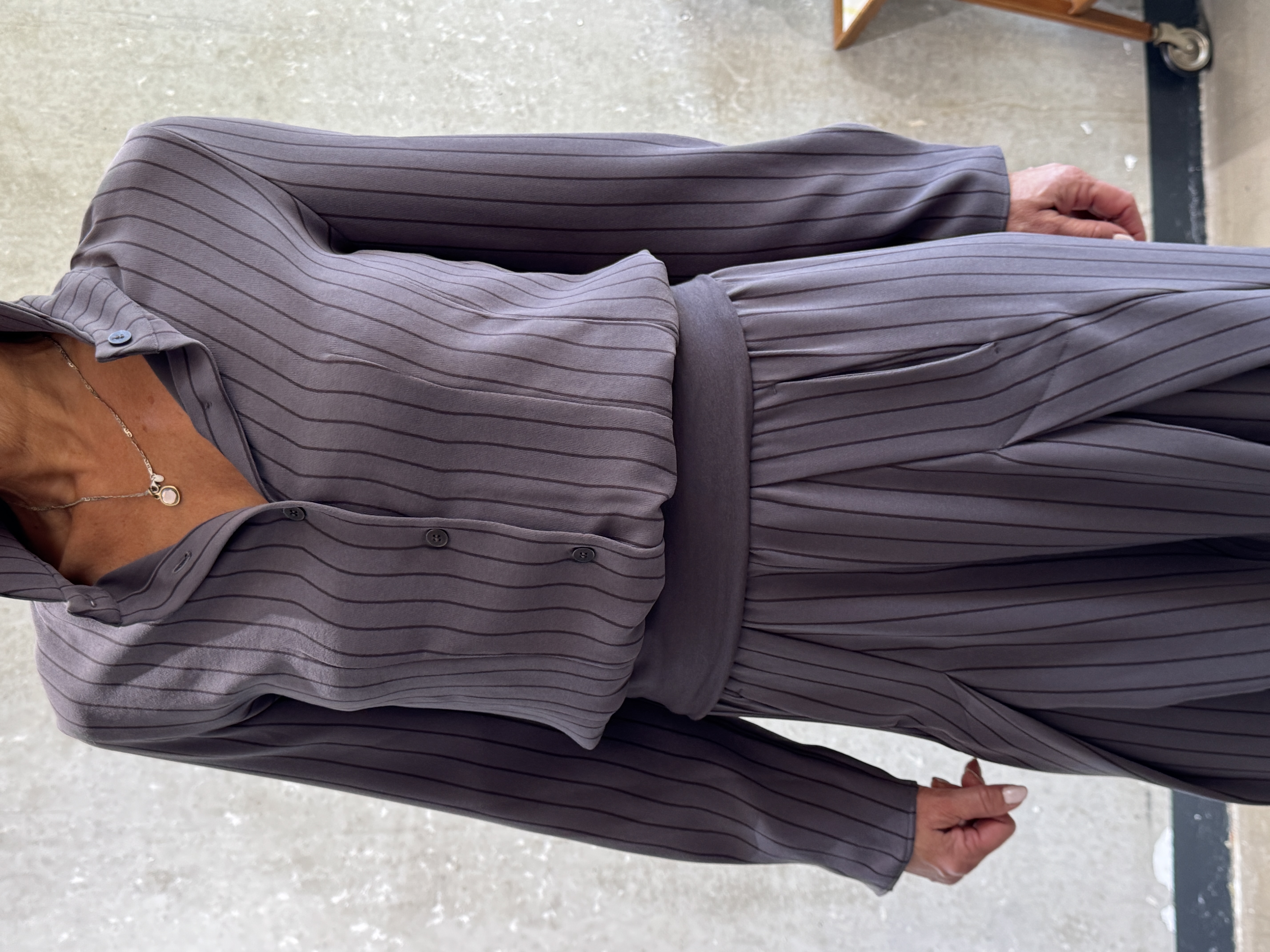 ANIA SCHIERHOLT Bluse 3118/48 stripe