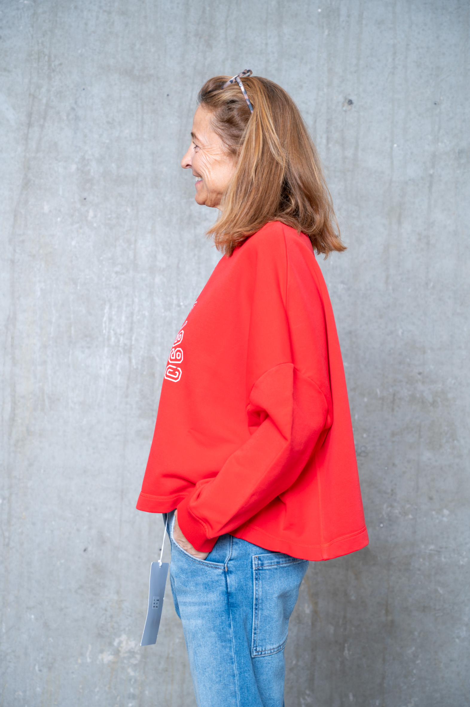 NARLI Sweat mit Aufdruck in 4 Farben