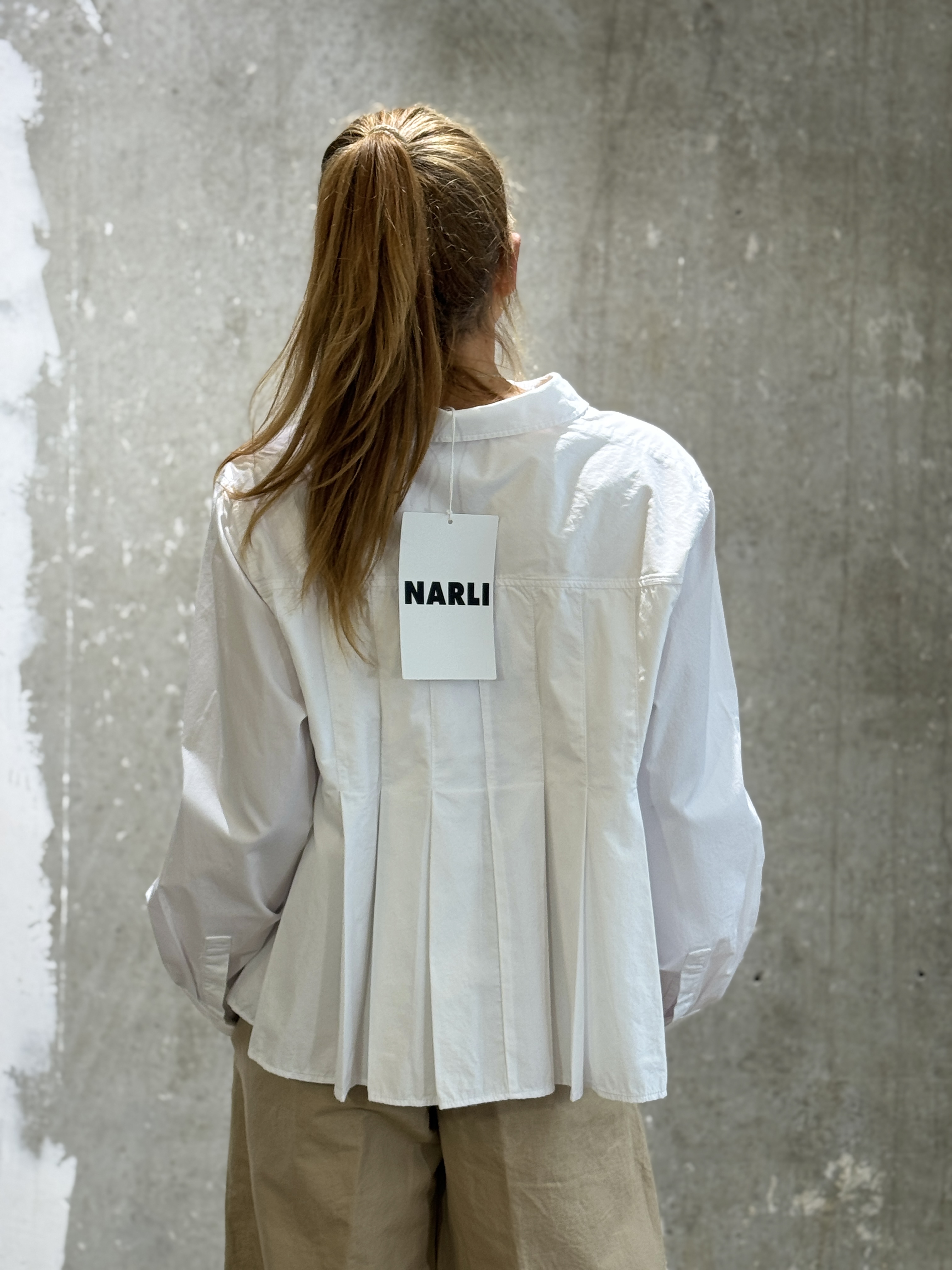 NARLI  Plisee-Bluse in 3 Farben NEU!!!!!