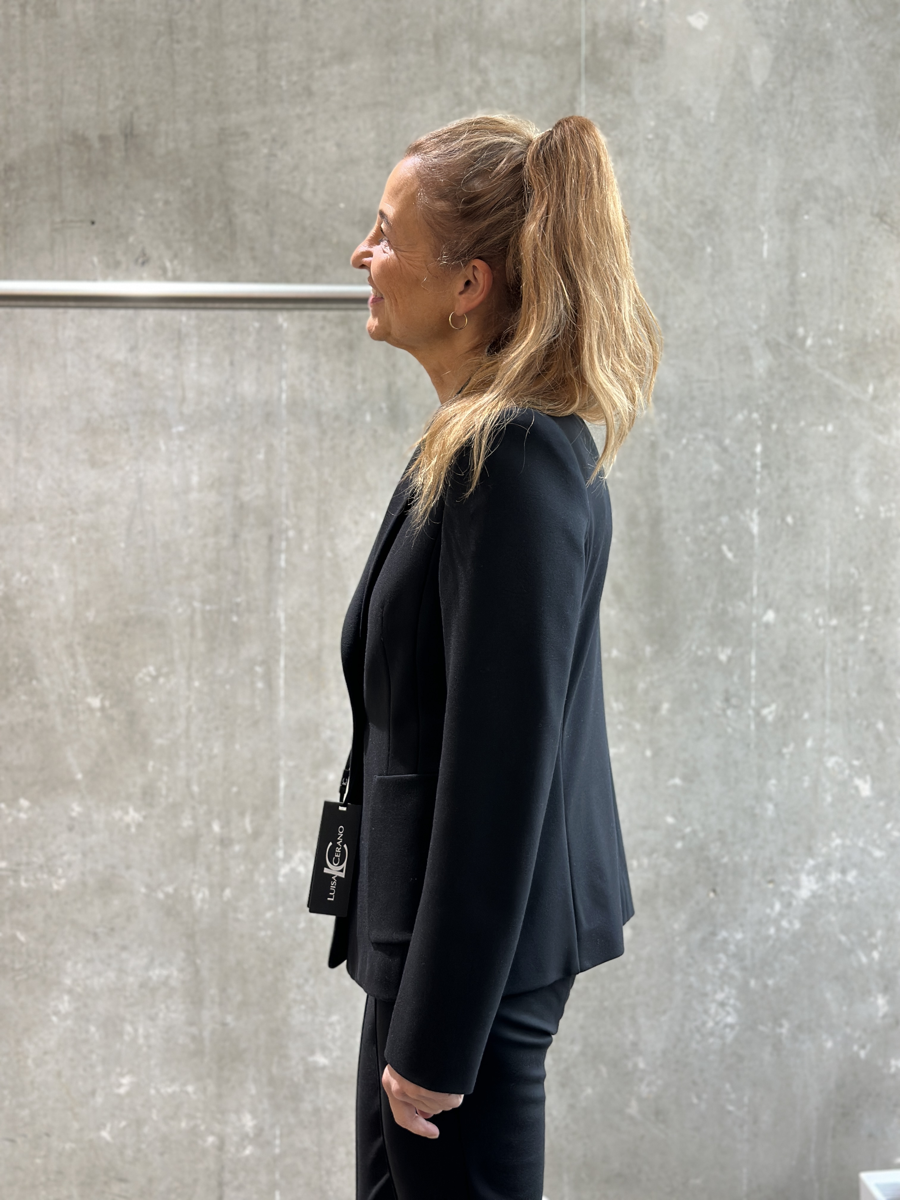 LUISA CERANO Blazer aus Punto Milano 