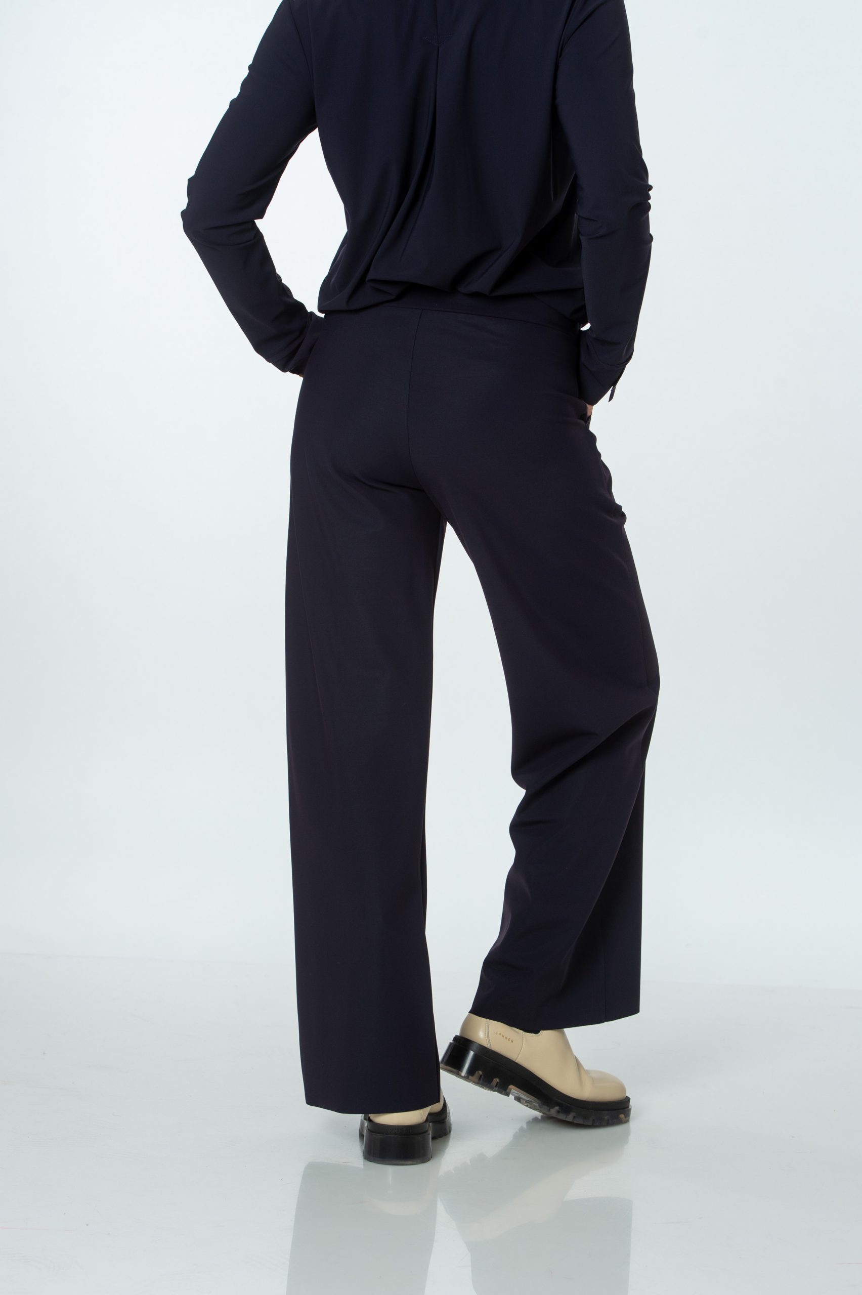 SASSENBACH STYLE Hose MARGOT schwarz & schoko