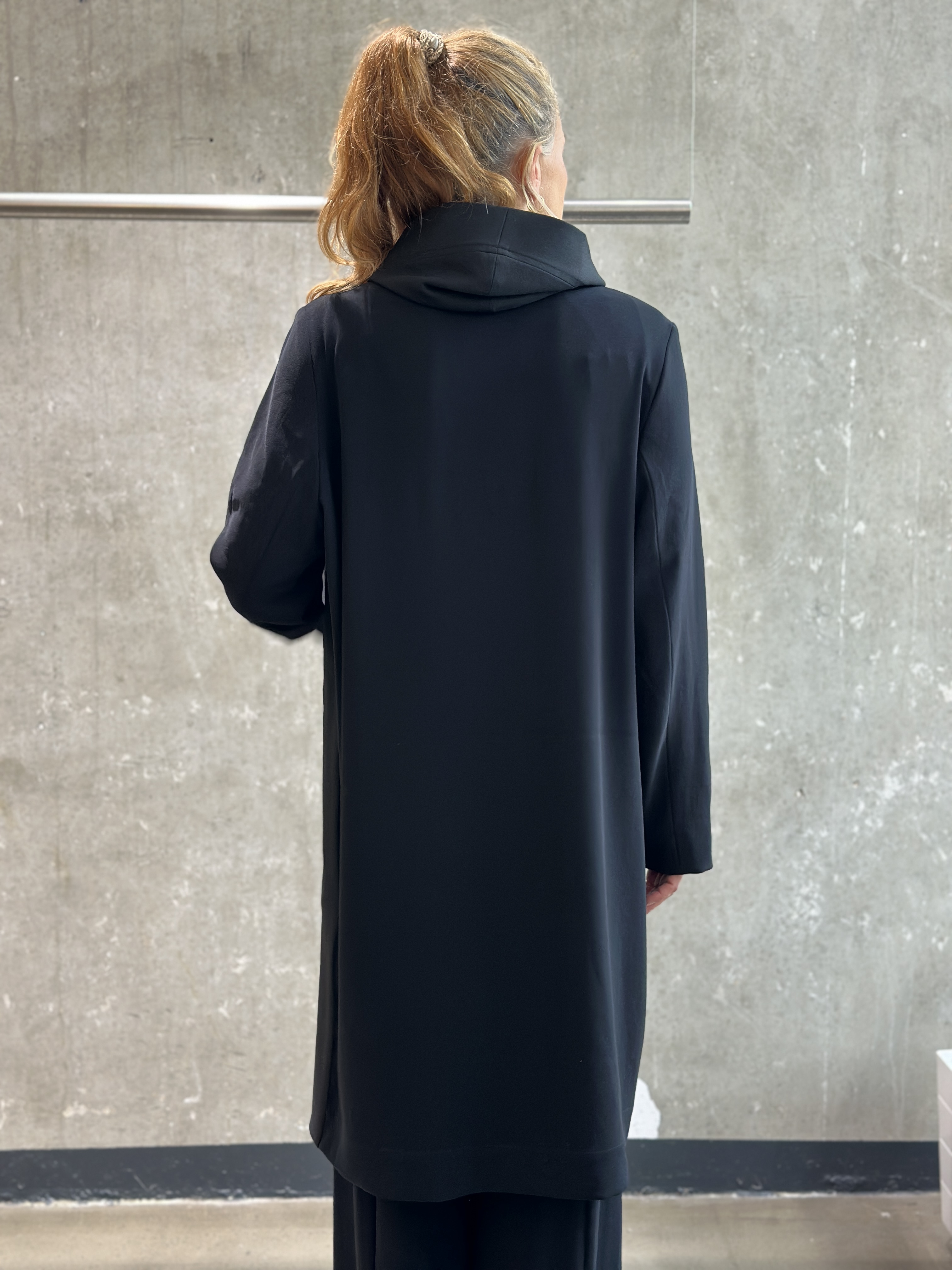 Ania Schierholt Mantel 3164/51 schwarz