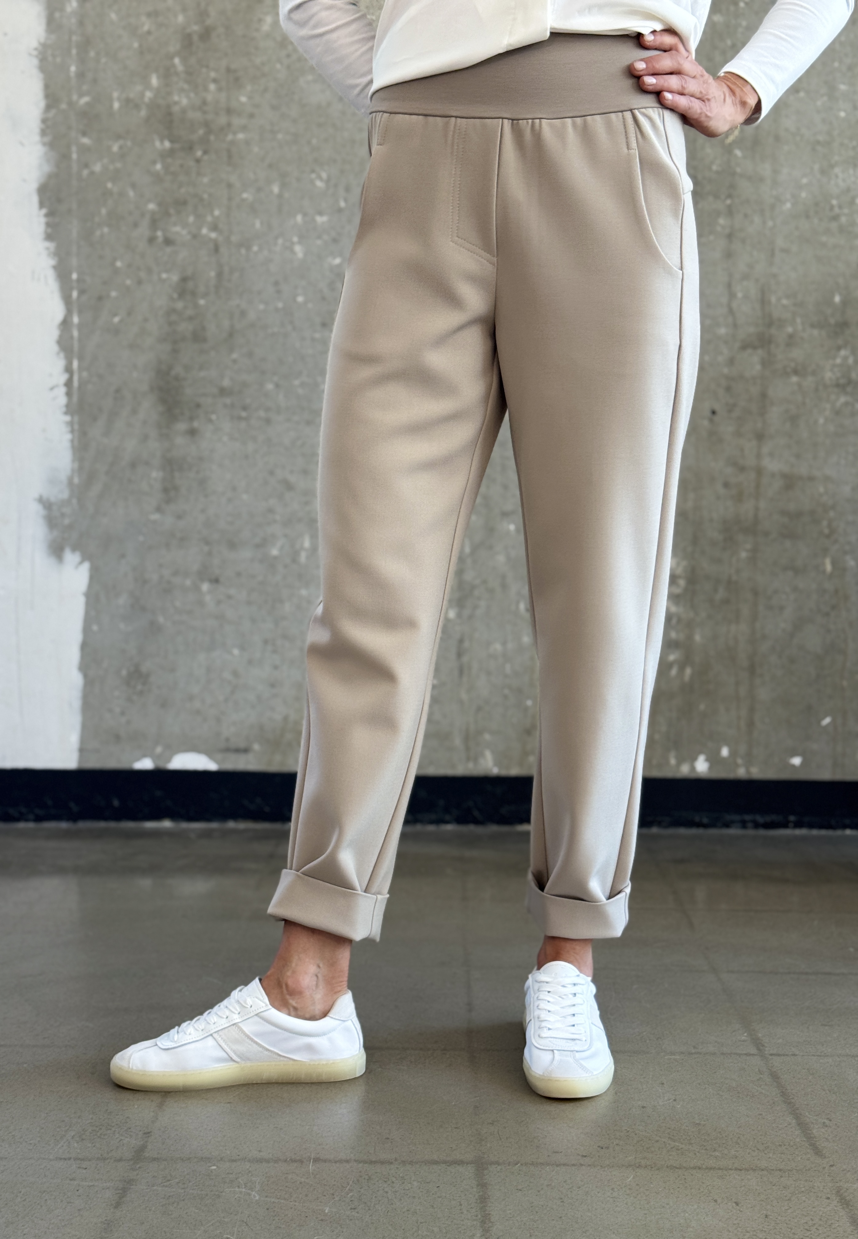 ANIA SCHIERHOLT Hose 3378/55 muschel1