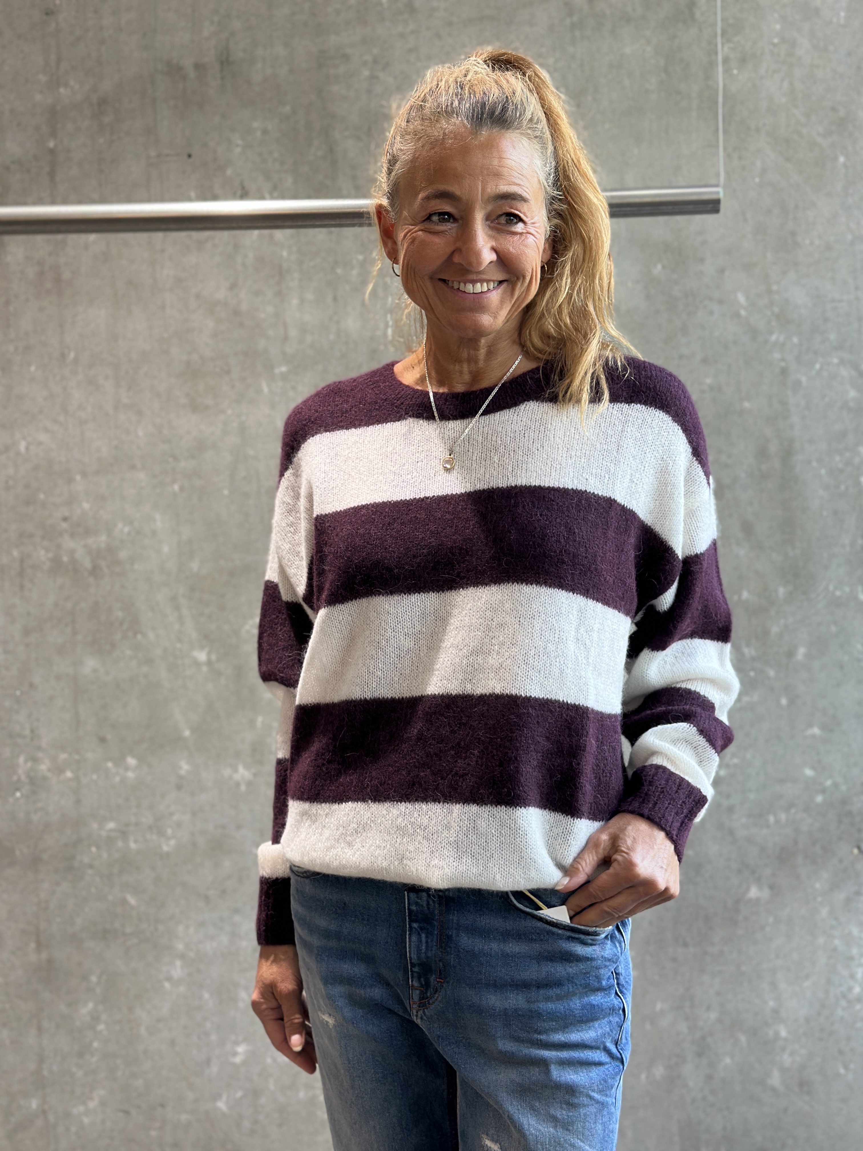 CLOSED Pullover Streifen